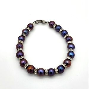 Vintage pearl bracelet by Danbury Mint